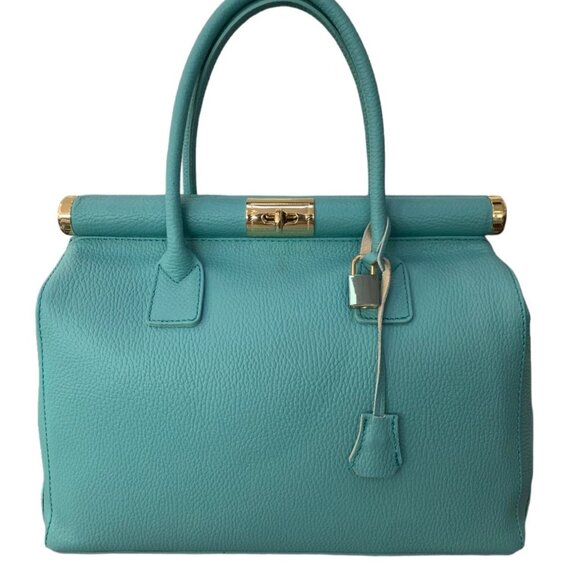 Genuine Italian Leather Tote Handbags - Picture 1 of 2